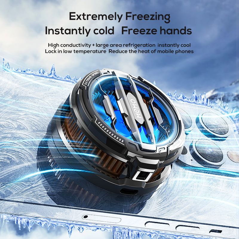 Refroidisseur Magnétique ❄️ المبرد الجليدي للهاتف — للألعاب والشحن السريع