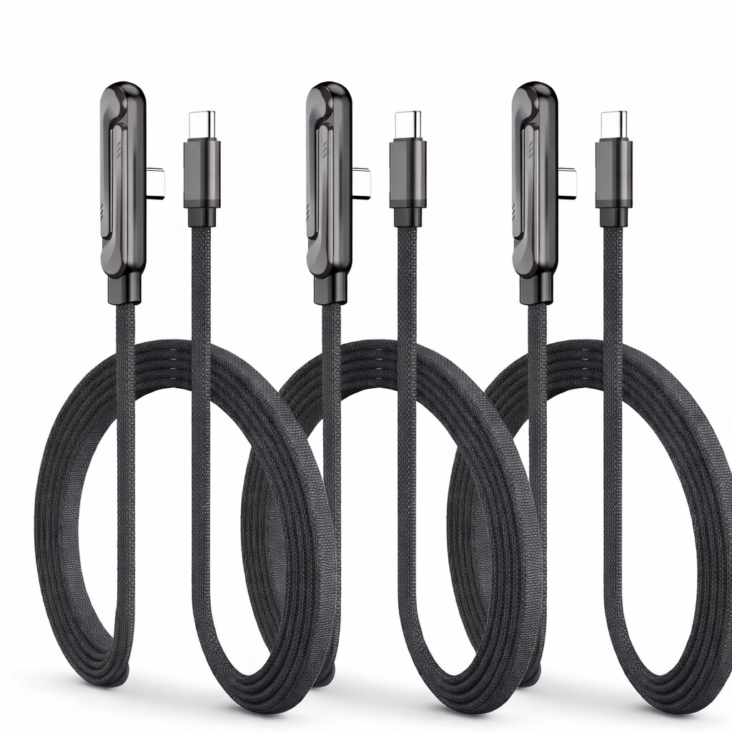 Câble 2 en 1 rapide 240W avec support intégré