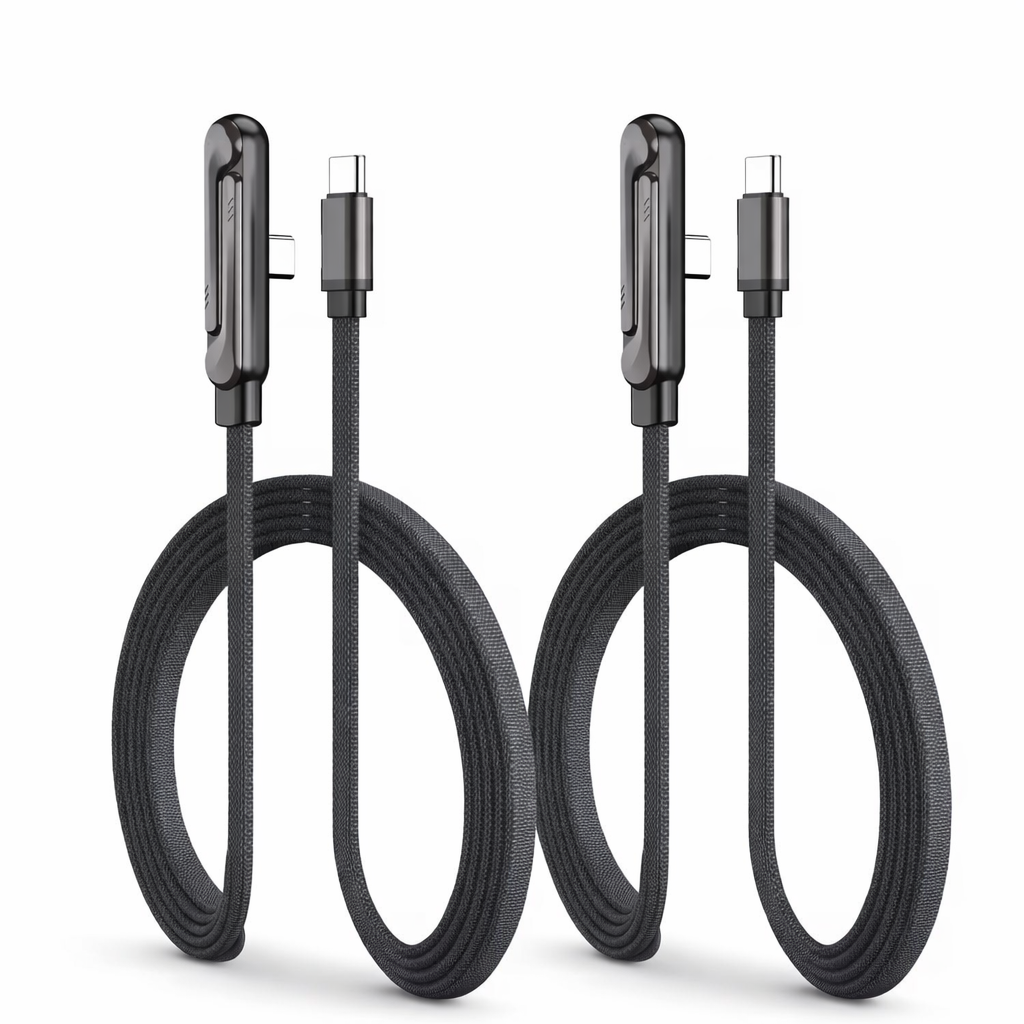 Câble 2 en 1 rapide 240W avec support intégré